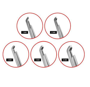 ชุดเครื่องมือเกี่ยวกับศัลยกรรมกระดูกและกระดูกคอ5ชิ้นทำจากไทเทเนียมเคอร์ริสัน rongeurs ขนาด7 "ที่ได้รับการรับรองโดยเครื่องมือ suright - Product Image 5