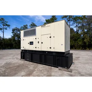 Used 500kW <b>Three</b>-Phase Diesel Industrial Generator Set 277/480V Enclosed Commercial Standby Backup Power - Product Image 2