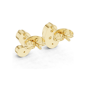 Boucles d'oreilles de créateur en diamant de laboratoire 0,23 CT pour femmes, clarté VVS-VS EF, or 18 carats, 14 carats, 10 carats et argent 925, rose, jaune, blanc - Product Image 6