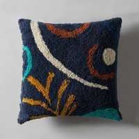 Housse de coussin en coton 100% tuftée, design de créateur |   Housse de coussin décorative personnalisable à fermeture éclair, faite à la main, style nordique, pour canapé et maison