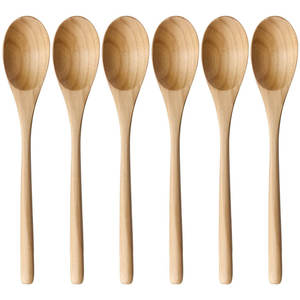 JN crafts ชุดช้อนตักไม้ไผ่ขนาดเล็กสำหรับเด็กใช้ในครัวตักและตวงพร้อมโลโก้ออกแบบได้ตามต้องการ - Product Image 5