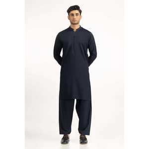 Costumes de mariage pour hommes coupe classique SK-PSD-S25-033 en tissu peigné respirant, simple boutonnage avec braguette boutonnée - Product Image 6