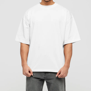 Nouveauté 2023, vente en gros de t-shirts à manches courtes pour hommes, de haute qualité, avec logo personnalisé, impression numérique, coton/fibre de bambou - Product Image 2