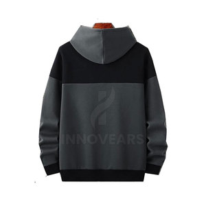Servicio OEM al por mayor: Sudaderas con capucha para hombre, diseño de invierno, cuello con capucha y estampado, hechas de forro polar. - Product Image 2