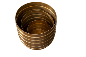 Diseño elegante Hecho a mano Mercado Tendencia Diseño Decoración Florero de metal Mayorista Exportador Florero de metal para la ocasión - Product Image 3