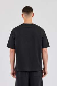 Camiseta de Hombre de Alta Calidad, 100% Algodón, Corte Holgado, Hombros Caídos, con Logotipo Personalizado Impreso Digitalmente - Product Image 6