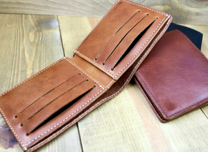 Handmade Slim <b>Leather</b> Bi Fold Wallet RFID Blocking Genuine <b>Leather</b> <b>Purse</b> <b>For</b> <b>Men</b> Stylish Design BFW-0108 - Product Image 6