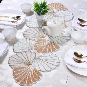 Fancy Handmade Beaded <b>Runner</b> Placemat Decorative Embroidered Design for <b>Dining</b> <b>Table</b> Knitted <b>Runners</b> for Hotels and Weddings - Product Image 1