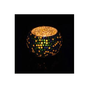 Handmade Color Mosaic <b>Candle</b> Votive Best Indoor Decor Highly Glass <b>T</b>-<b>light</b> Holder Fresh Quality Night Theme Design - Product Image 1