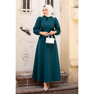 Camisa Cuello Hijab Vestido Gasolina - Product Image 2