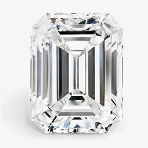 Diamant de 3,50 carats de taille émeraude cultivé en laboratoire, clarté VS, couleur EF, certifié IGI, diamant CVD directement du fabricant - Product Image 4