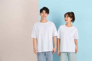 OEM de alta calidad fabricante nuevo estilo 100% algodón 280 gramos Unisex liso cuello redondo bordado de gran tamaño camiseta para hombres - Product Image 2