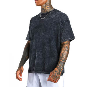 เสื้อยืดผู้ชายไซส์ใหญ่พิเศษ, เสื้อยืดซักกรดแขนสั้นยาวปกติน้ำหนักเบาสั่งติดป้ายได้ตามต้องการ - Product Image 1