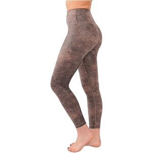 Legging de sport pour femme, taille haute, uni, vêtements de sport, séchage rapide, respirant, écologique, spandex/polyester, sans couture - Product Image 5