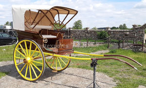 Voiture de tourisme entraînée par des chevaux de luxe de Style britannique Style de famille royale Portable pour les visites de la famille royale Australie Canada Royaume-Uni - Product Image 2