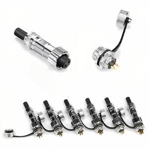 Câble d'aviation mâle et femelle Next-Gen GX12 Connecteur robuste et anti-interférence pour systèmes industriels avancés Faisceau de câbles - Product Image 2