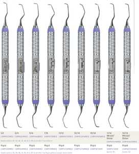 Gracey Hu_Friedy Instruments de chirurgie dentaire manuels Détartreurs de curettes et de faucilles plus longs pour des soins dentaires améliorés - Product Image 1