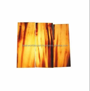 Escala de cuerno de búfalo pulido hecho a mano en animales deportes religiosos estilos náuticos propósitos decorativos placas de cuerno producto de FWE - Product Image 3