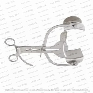 Retractor de Hoja Ancha Autorretenible de Acero Inoxidable para Cirugía de Tiroides y Cuello, Instrumento Quirúrgico con Bloqueo de Trinquete de Vaslcare - Product Image 6