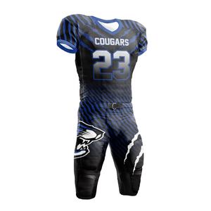 Nuevo Estilo de Uniforme de Fútbol Americano para Adultos, Manga Corta, Sublimación Personalizada, Talla Grande, Personalizable, Hecho en Pakistán, Disponible en Stock - Product Image 1