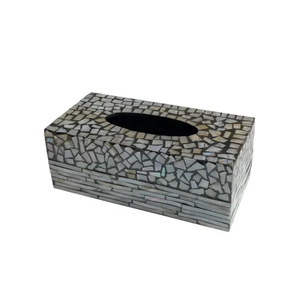 New Modern Design Table <b>Tissue</b> Box <b>Holder</b> Mother of Pearl <b>Tissue</b> Box Napkin <b>Holder</b> for Living Room Bedroom <b>Kitchen</b> Use - Product Image 5
