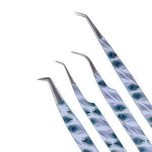 Pinzas de extensión de pestañas impresas nuevo producto Maquillaje y herramientas Pinzas de extensión de pestañas de Ángel a la venta - Product Image 6