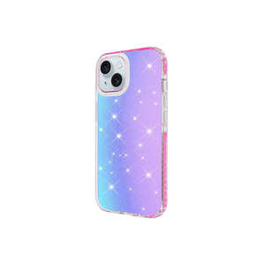 Funda de Silicona Líquida Brillante con Degradado de Lujo para iPhone 15, Delgada, Suave, Antigolpes y Protectora - Product Image 5