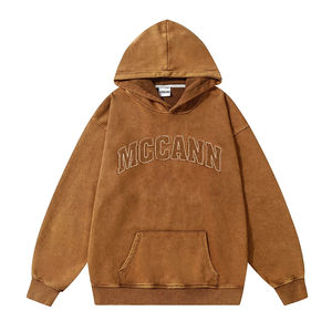 เสื้อฮู้ด & สเวตเชิ้ตสั่งตัดตามแบบของผู้ชายผ้าฝ้าย100% คุณภาพสูงสไตล์ใหม่สุดฮอตสำหรับฤดูหนาวตัวเลือก MOQ ต่ำ - Product Image 6