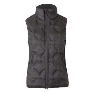 Dernier design, vestes matelassées en polyester à manches longues et à capuche pour femmes, logo personnalisé imprimé et brodé, équitation, équitation - Product Image 1