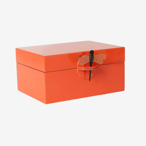 Custom Size Lacquer Wood <b>Box</b> High-density Fiberboard Jewelry <b>Box</b> Glossy Piano Finish <b>Keepsake</b> <b>Box</b> Manufacturer Supply - Product Image 2