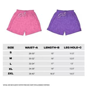Men's Polyester Spandex Fitness Running Shorts <b>Elastic</b> <b>Waistband</b> & Side Pockets Knitted Mesh Sportswear for Gym Use - Product Image 5