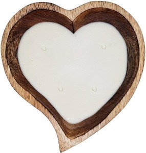 Bougeoirs en bois en forme de coeur de la meilleure qualité-Centre de table d'affichage abordable - Product Image 3