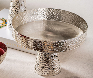 Luxury Best Design Serving <b>Bowl</b> for Home Hotel Restaurants Tabletop and Dinnerware <b>Silver</b> Color Round Shaped Foods Serving <b>Bowls</b> - Product Image 2