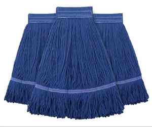 <b>Mop</b> Head Replacement Blue Cotton Industrial <b>Cleaning</b> <b>Mop</b> Cloth - Product Image 6