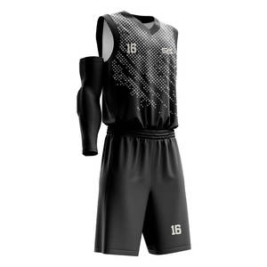 Camiseta de baloncesto de EE. UU., camisetas de baloncesto bordadas, uniforme de baloncesto personalizado, fabricantes de ropa de baloncesto - Product Image 3