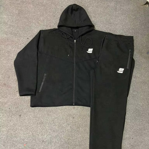 Ensemble de survêtement d'hiver pour homme en tissu 420 GSM avec impression numérique personnalisable, style sportif de jogging - Product Image 1