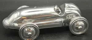 Modelo de coche de carreras de aluminio fundido Vintage, decoración de escritorio coleccionable, escultura artística, pisapapeles, regalo, decoración del hogar - Product Image 5