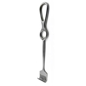 Retractor Volkman quirúrgico de acero inoxidable 8,5 "Sharp 6 puntas 0,5mm Separación de hueso Manual CE aprobado - Product Image 4