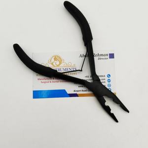 ชุดอุปกรณ์คีมจับผมสแตนเลสสีดำด้านสำหรับต่อผม - Product Image 5