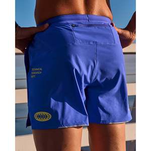Short de course doublé Pace 5 pouces - Game Plan Power Cobalt, taille élastique, coupe confortable - Product Image 5