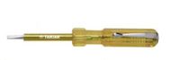 Tournevis testeur de tension Takiar de qualité supérieure, outil de test de tension, pointe magnétique, poignée en aluminium, garantie de 3 ans, usage domestique et industriel