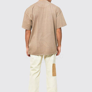 Nueva Camiseta Extra Grande para Hombre, Corte Regular Premium, Moda Urbana, 100% Algodón, Suave, Cómoda, Informal, para Uso Diario, Secado Rápido - Product Image 3