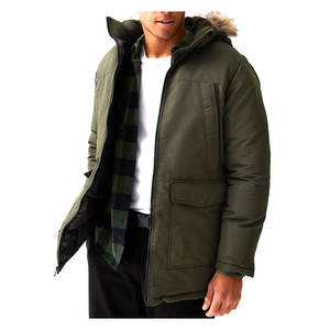 Chaquetas Parka para Hombre Más Vendidas, de Alta Calidad, Ligeras, para Exteriores, Transpirables, con Capucha, Relleno de Algodón de Invierno de Alta Calidad - Product Image 1