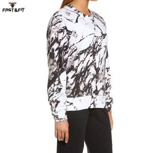 Peso ligero secado rápido 100% algodón venta al por mayor Sudadera Mujer personalizado Unisex sudadera de mujer - Product Image 2