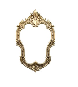 Cadres de miroir en bois fabriqués à la main avec finition antique pour une décoration intérieure d'inspiration vintage et des solutions d'accent mural élégantes - Product Image 1