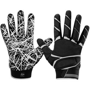 Gants de sport imprimés avec logo personnalisé Nouveau design Gants de football américain pour adultes - Product Image 1