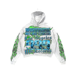 Survêtement pour homme personnalisé, hiver, lourd, à capuche, coupe régulière, tenue de jogging, deux pièces, décontracté, athlétique, salle de sport, 100% coton, entraînement - Product Image 2