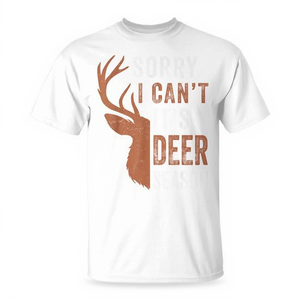 Scusa papà, non posso andare a caccia di cervi quest'anno - T-shirt da caccia per cacciatori - Product Image 2