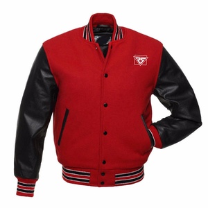 Haut personnalisé Baseball Letterman veste Chenille broderie cuir manches Stand chauffé Logo personnalisé-nouveau fabricant hommes vente - Product Image 3