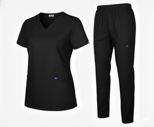 Tenue Médicale Tissée de Haute Qualité – Ensemble d'Uniforme Infirmier Doux et Confortable avec Multiples Poches – Vêtements de Protection pour le Personnel Hospitalier - Product Image 3